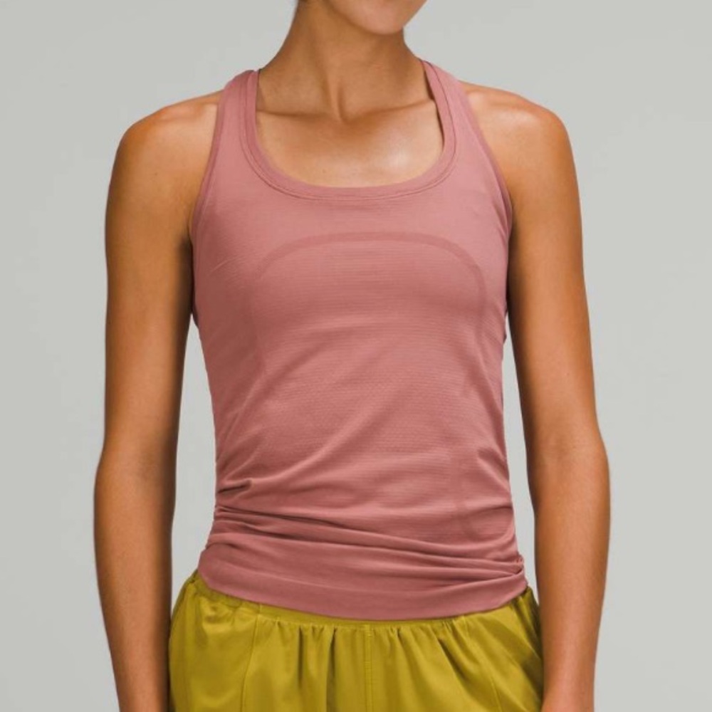 Lululemon swiftly tank spiced chai size 12